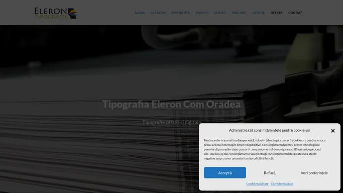 Eleron Com editura si tipografie Oradea - Eleron tipografie Oradea