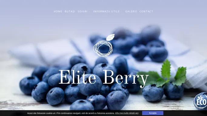 Elite Berry - Afine proaspete cultivate ecologic