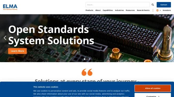 Elma Electronic | Your Solution Partner