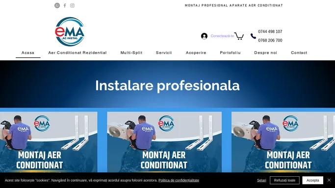 Montaj | Reparatii | Service | Aer Conditionat | Ema Ac Instal | Bucuresti