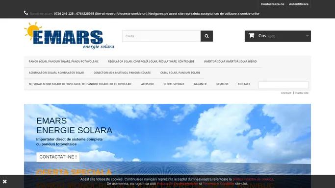 Panouri Fotovoltaice | EMARS ENERGIE SOLARA | Bucuresti - Panouri solare