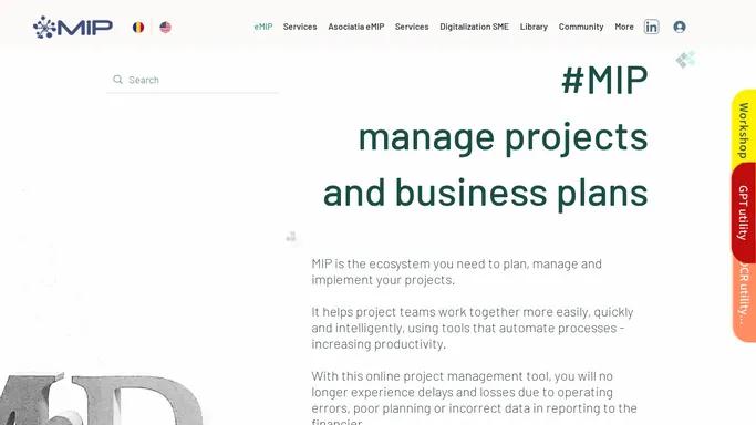 eMIP | Project & BP Management