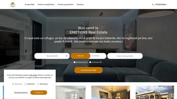 Emotions Real Estate - Agentie imobiliara