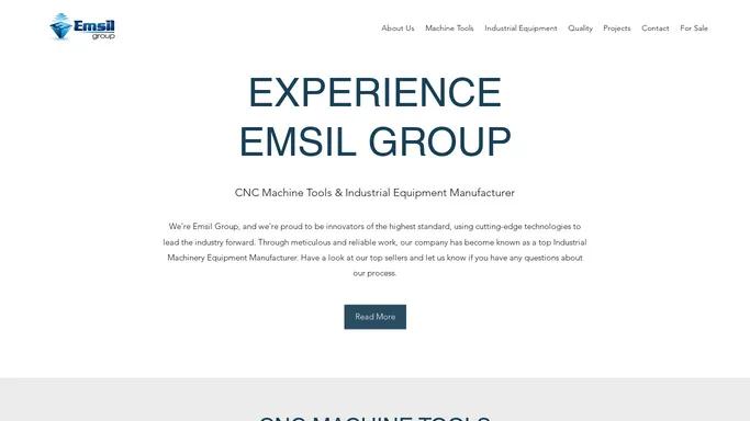 CNC Machine Tools | Heavy Welded Machinery | Romania | Emsil Group