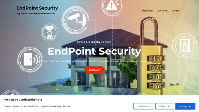 EndPoint Security – Siguranta ta este prioritatea noastra