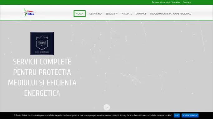 Eneco Consulting - Servicii pentru protectia mediului si eficienta energetica