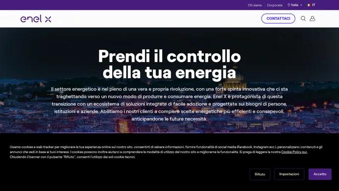 Prendi il controllo della tua energia | Enel X