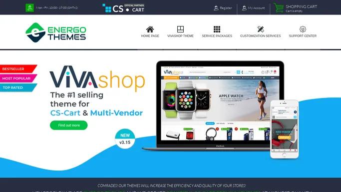 High Quality CS-Cart Themes - CS-Cart Templates - CS-Cart Skins