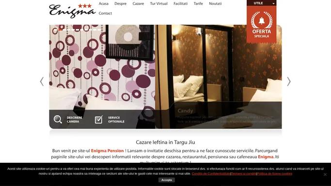Cazare ieftina Targu Jiu Pensiunea Enigma