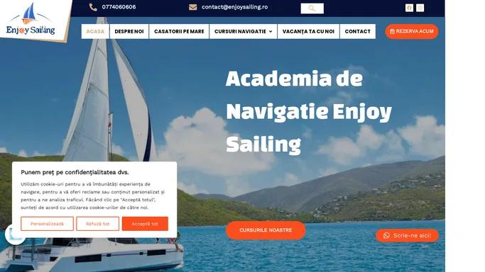 Sailing - Enjoy Sailing Romania - Academia de Navigatie Enjoy Sailing