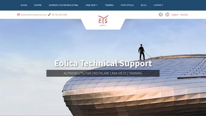 EolicaTS - Eolica Technical Support - EolicaTS.ro