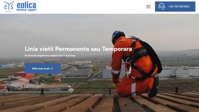ETS - Expertul tau in solutii de siguranta impotriva caderii de la inaltime