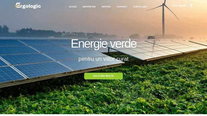 Ergologic - Panouri fotovoltaice & Energie verde