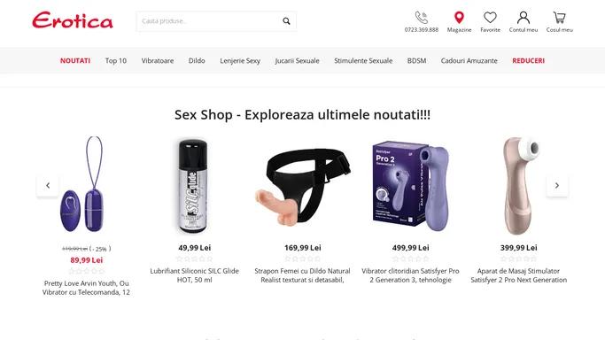 Sex Shop Online - Magazin Bucuresti | Erotica