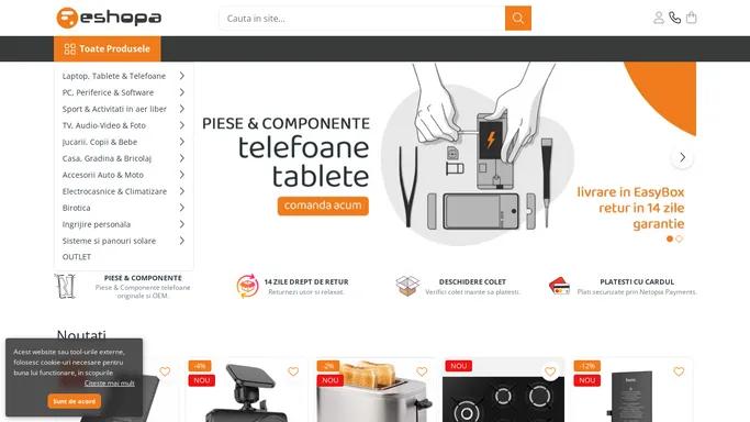 eshopa.ro - Cauta si adauga in cos produsele tale preferate