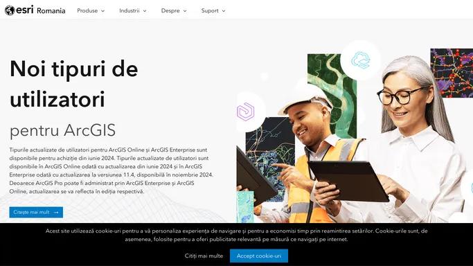 Software GIS de cartografiere, analiza a datelor spatiale & colaborare | Esri