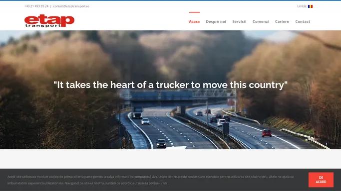 Acasa - Etap Transport