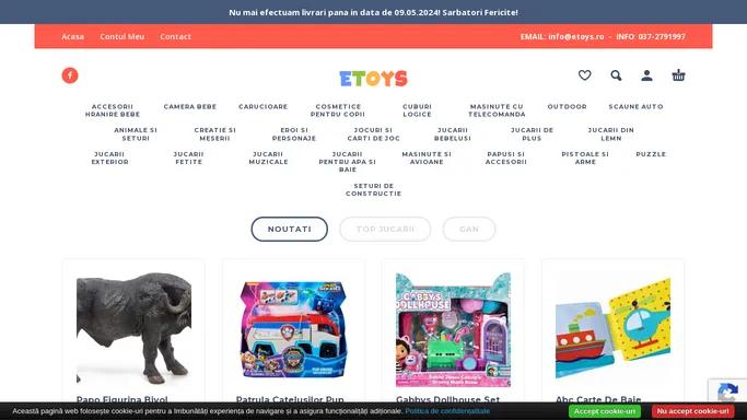 Magazinul tau de jucarii si jocuri online | eToys.ro