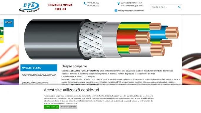 Cabluri electrice, conductori electrici