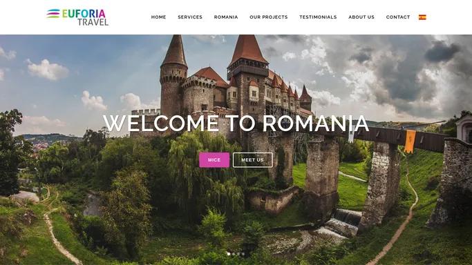 Euforia Travel | Romania DMC | Romania MICE | Romania Incentive Travel | Romania Tour Operator | Bucharest Tour Operator | Romania Travel Tours