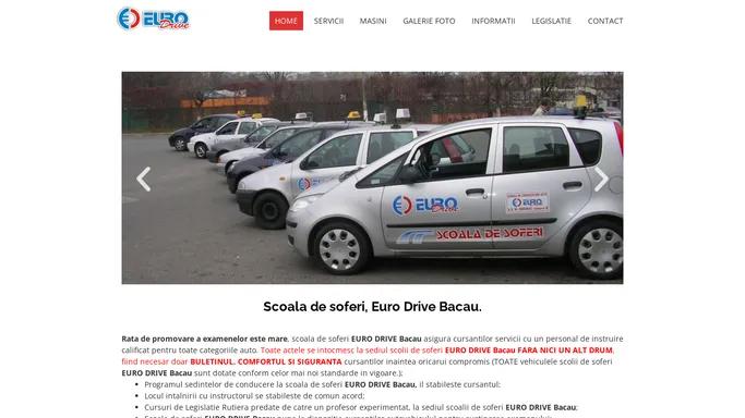 Scoala de soferi Bacau - Euro Drive