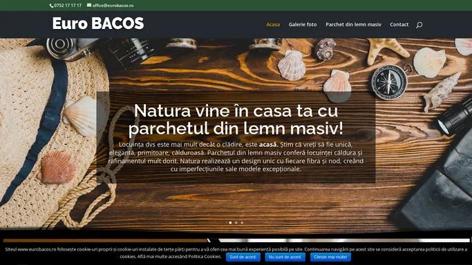 EUROBACOS | Producator parchet lemn masiv | Parchet stejar | Parchet frasin