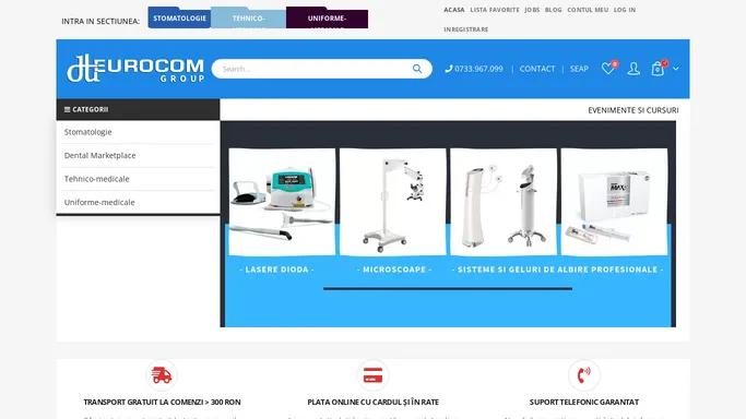 Eurocomgroup - Stomatologie, Uniforme medicale, Platforme mobile scari