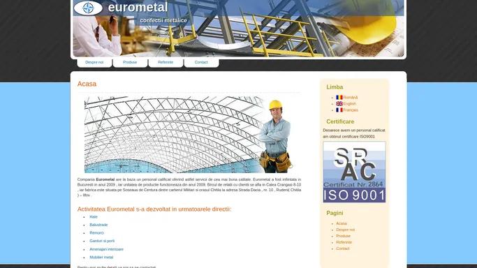 Confectii metalice | eurometal