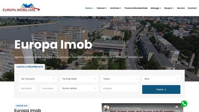 Europa Imob agentie imobiliara in Tulcea