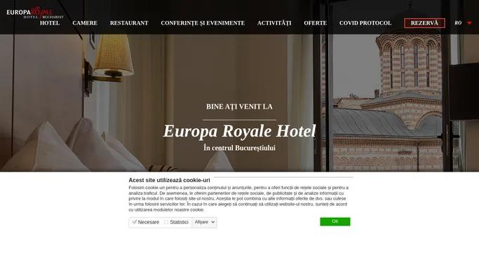 Hotel de 4 stele in centrul Bucurestiului - Hotel Europa Royale