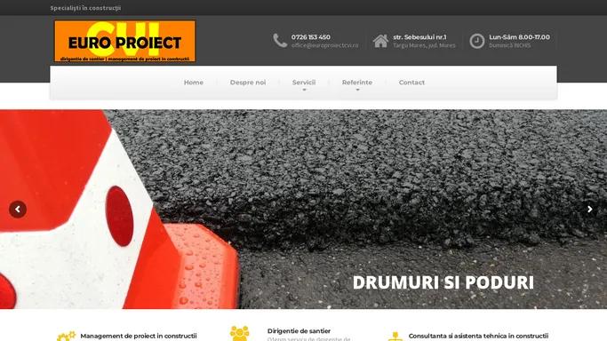 EURO PROIECT CVI – Specialisti in constructii