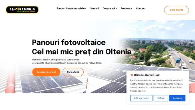 Eurotehnica - Firma Montaj Panouri Fotovoltaice - Casa Verde