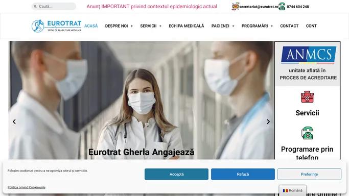 Eurotrat – Spitalul de recuperare medicala Eurotrat
