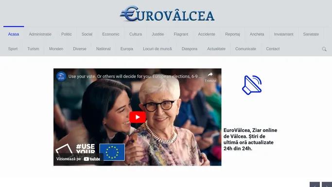 EuroValcea, Ziar online de Valcea