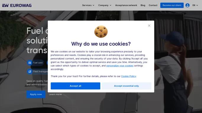 Eurowag: Fuel Cards & Solutions for Transport Companies