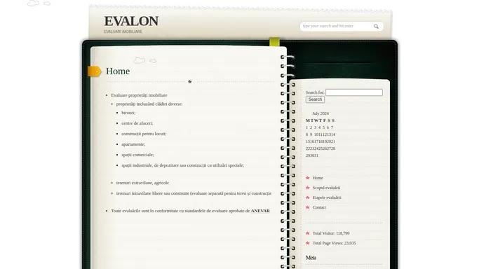 EVALON | Evaluari imobiliare