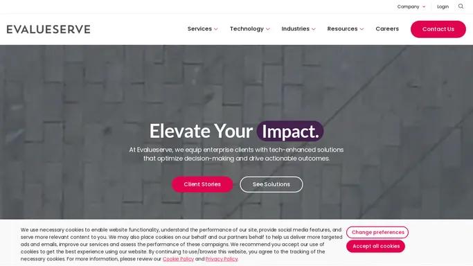 Evalueserve | Analytics and Domain-Specific AI Solutions