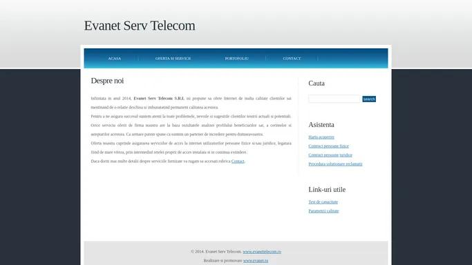 Evanet Serv Telecom SRL