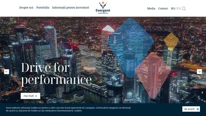 Evergent Investments: Strategie performanta, Portofolii puternice - Evergent