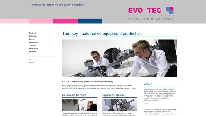 EVO-TEC | Automotive Engineering