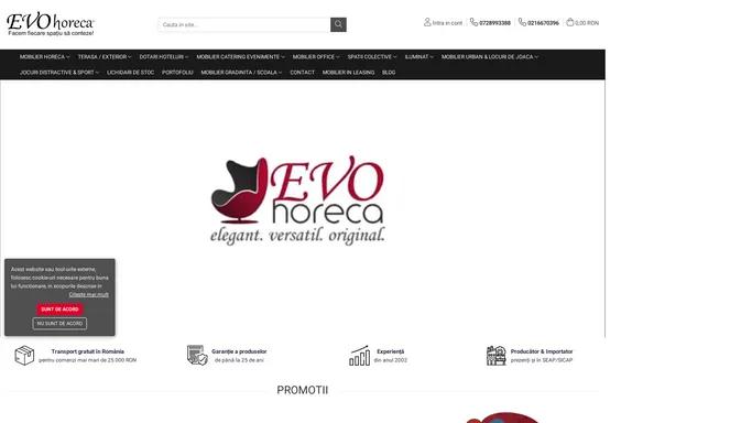Mobilier profesional pentru HoReCa | EVOhoreca