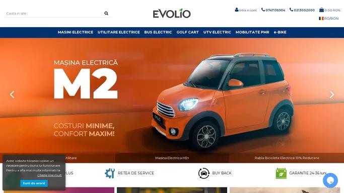 Evolio - Brand romanesc pentru vehicule electrice