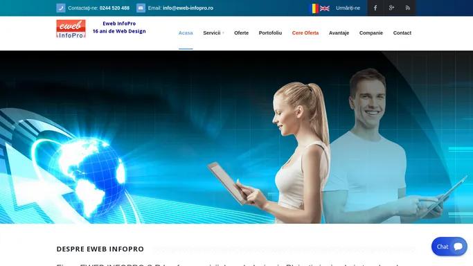 Eweb InfoPro - Firma de Web Design in Ploiesti
