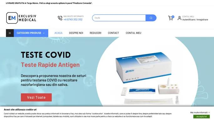 Furnizor de consumabile si produse medicale | Exclusiv Medical