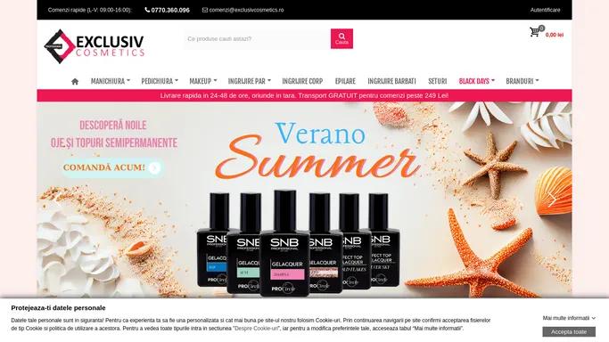 ExclusivCosmetics - importator produse cosmetice profesionale - Exclusiv Cosmetics