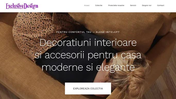 Exclusive-Design – Perdele, draperii, parchet si altele pentru casa