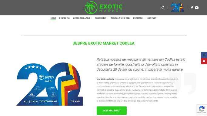 Exotic Market – Cosul plin cu bani putini!