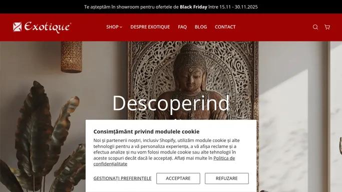 Exotique - magazin de mobila vintage si decoratiuni – Exotique Romania