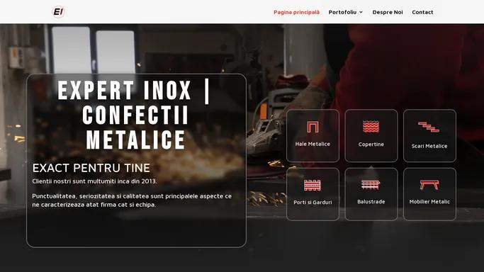 Pagina principala - Expert Inox