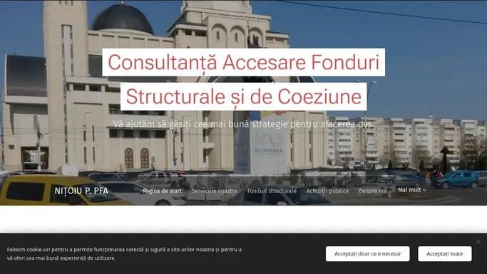 Accesare Fonduri Structurale si de Coeziune- Servicii conexe